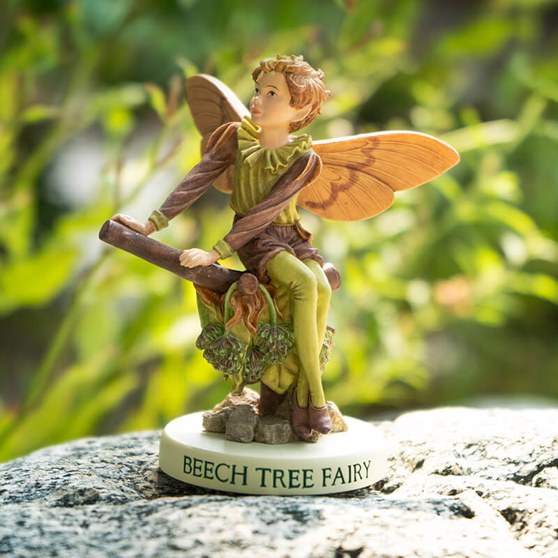 Beech Tree Flower Fairy Figurine